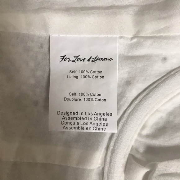 ‼️SOLD‼️ For Love and Lemons Charlotte Blouse - Picture 5 of 5